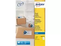 Een Etiket Avery J8165-40 99.1x67.7mm wit 320stuks koop je bij Schellen Boek- en Kantoorboekhandel