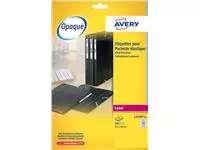 Een Etiket Avery L7170-25 134x11mm wit 600stuks koop je bij All Office Kuipers BV