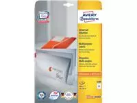 Een Etiket Avery Zweckform 3490 70x36mm wit 600stuks koop je bij QuickOffice BV