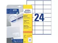 Een Etiket Avery Zweckform 3490 70x36mm wit 600stuks koop je bij QuickOffice BV