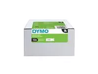 Een Labeltape Dymo 45803 D1 19mmx7m wit/zwart koop je bij All Office Kuipers BV