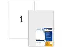 Een Etiket HERMA 8694 A3 297x420mm transparant 50 stuks koop je bij Kantorice office & business supplies