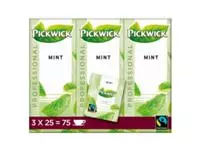 Een Thee Pickwick Fair Trade mint 25x1.5gr koop je bij QuickOffice BV