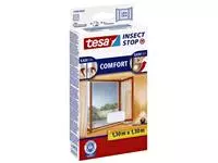 Een Insectenhor tesa® Insect Stop COMFORT raam 1,3x1,3m wit koop je bij De Joma BV
