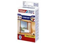 Een Insectenhor tesa® Insect Stop COMFORT raam 1,3x1,5m wit koop je bij De Joma BV