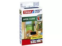 Een Insectenhor tesa® Insect Stop OPEN/CLOSE raam 1,3x1,5m zwart koop je bij De Joma BV