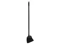 Een Handveger Rubbermaid Executive Lobby Broom met lange steel zwart koop je bij D. Sonneveld B.V.