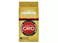 Een Koffie Lavazza gemalen Qualita Oro 250gr koop je bij Continu Kantoor