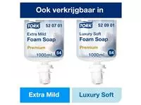 Een Handzeep Tork S4 foam mild 1ltr 520501 koop je bij Egner kantoorspecialisten