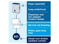 Een Handdoekdispenser Tork Matic met sensor H1 roestvrij staal 460001 koop je bij QuickOffice BV