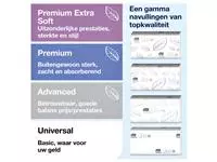 Een Distributeur essuie-mains Tork Xpress H2 multifold 460004 dosage 1 feuille inox koop je bij QuickOffice BV