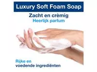 Een Handzeep Tork S4 foam luxe zacht geparfumeerd 1000ml 520901 koop je bij De Rijk Kantoorshop