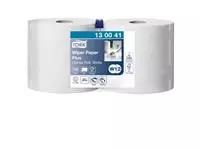 Een Poetspapier Tork Wiping Plus Combi W1/2 multifunctioneel 255m wit 130041 koop je bij QuickOffice BV