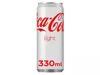 Een Frisdrank Coca Cola Light blik 330ml koop je bij De Rijk Kantoorshop