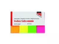 Een Indextabs Quantore 20x50mm neon koop je bij Deska Alles voor Kantoor