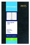 Een Agenda 2025 Ryam Efficiency Baladek 7dagen/2pagina's zwart koop je bij De Joma BV
