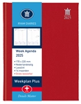 Agenda 2025 Ryam Weekplan Plus Mercury 7dagen/2pagina's rood