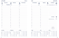 Agenda 2025 Ryam Weekplan Plus Mercury 7dagen/2pagina's rood