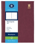 Een Agenda 2025 Ryam Weekplan Mundior 7dagen/2pagina's bordeaux koop je bij De Joma BV