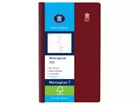 Een Agenda 2025 Ryam Memoplan 7 Suprema ringplasic 7dagen/2pagina's bordeaux koop je bij Kantorice office & business supplies