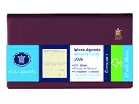 Een Agenda 2025 Ryam Compact Suprema 7d/2p bordeaux koop je bij All Office Kuipers BV