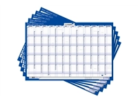 Een Jaarplanner 2025 LM 1 persoon 90x60cm horizontaal koop je bij All Office Kuipers BV