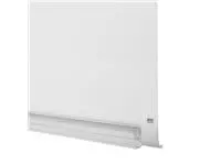 Glasbord Nobo Impression Pro afgeronde hoeken 1260x710mm briljant wit