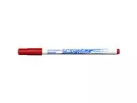 Viltstift Bic Velleda 1721 whiteboard rond fijn rood