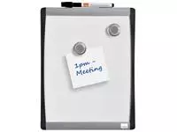 Een WHITEBOARD NOBO 28X21.5CM GEWELFD koop je bij "De Waal" Kantoor Efficiency