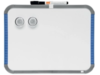 Een Whiteboard Nobo Slim Line 22x28cm wit gelakt koop je bij All Office Kuipers BV