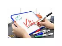 Een Viltstift Bic Velleda 1741 whiteboard rond medium rood koop je bij De Joma BV