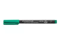 Een Viltstift Staedtler Lumocolor 318 permanent F groen koop je bij De Joma BV