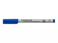 Een Feutre Staedtler Lumocolor 315 non permanent Medium bleu koop je bij QuickOffice BV