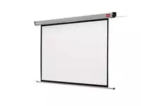 Een Projectiescherm Nobo wand 240cm elektrisch koop je bij Clippz! Office Supplies