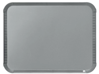 Een Whiteboard Nobo Slim Line 22x28cm zilver koop je bij VDP Office