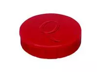 Een Magneet Quantore 20mm 300gram rood 10stuks koop je bij Peter Wind