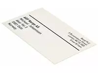 Een Etiket Leitz icon labelprint papier 59mmx102mm wit 225stuks koop je bij De Joma BV