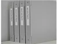 Een Labeltape Dymo LabelManager D1 polyester 24mm zwart op wit koop je bij Schellen Boek- en Kantoorboekhandel