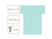 Een Planbord T-kaart Nobo nr 1.5 36mm blauw koop je bij De Joma BV
