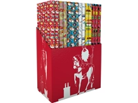 Een Inpakpapier sint 250x46,5cm assorti koop je bij Clippz! Office Supplies