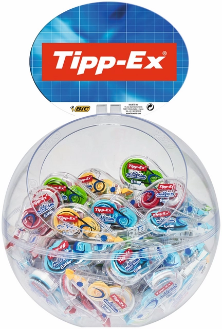 Een Correctieroller Tipp-ex mini pocket mouse 5mmx6m display à 30 +10 stuks gratis koop je bij Den Otter Kantoorpartners B.V.