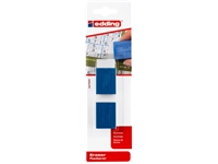 Een Gum edding R20 kunststof 45x24x10mm wit met blauwe houder 2 stuks koop je bij Kantorice office & business supplies