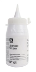 Een Acrylverf Acrylicos Vallejo 500ml nummer 41 Titaan wit Anatase +++ (de) koop je bij Topkantoor Repro Creatief