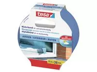 Een Afplaktape tesa® Professional outdoor 25mx38mm blauw koop je bij van Kerkvoorde &amp; Hollander B.V.