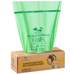 Een Afvalzak bio Mr.Green Mind 45x50cm 20 liter dispenser 125 stuks koop je bij Company Supplies