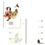 Agenda 2025 Hallmark Marjolein Bastin 79x110mm 7dagen/2pagina&#39;s vogels