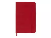 Agenda 2025 Moleskine 12M Planner Weekly 7dagen/1pagina pocket hc scarlet red