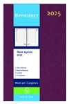 Een Agenda 2025 Ryam Efficiency Baladek 7dagen/2pagina&#39;s bordeaux koop je bij De Joma BV