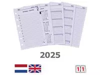 Agendavulling 2025 Kalpa Pocket 1dag/1pagina