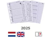 Agendavulling 2025 Kalpa Pocket 7dagen/2pagina&#39;s